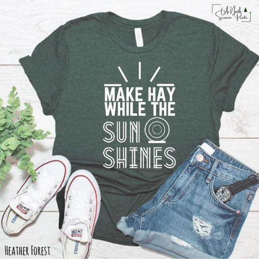 Make hay while the sun shines