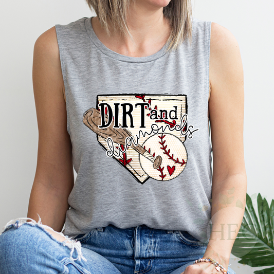 Dirt and diamonds - baseball