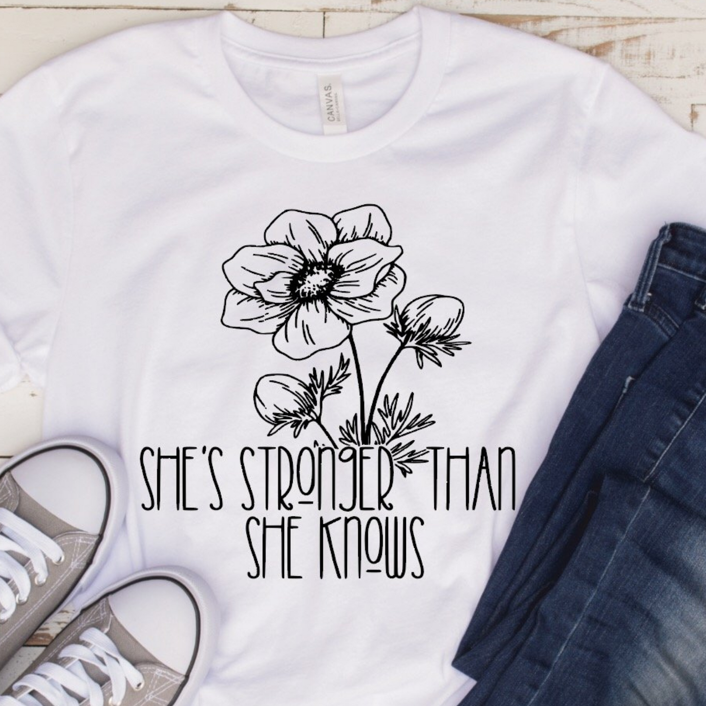 She's stronger than she knows