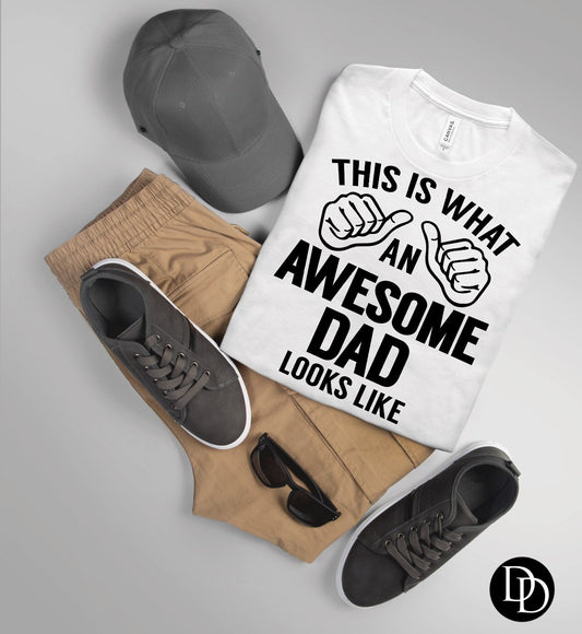 This is what an awesome dad looks like