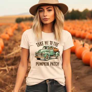 Vintage take me to the pumpkin patch