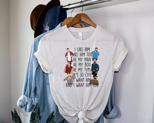 I like him modern country