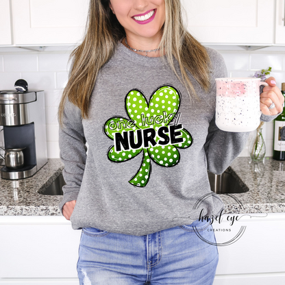 One lucky nurse