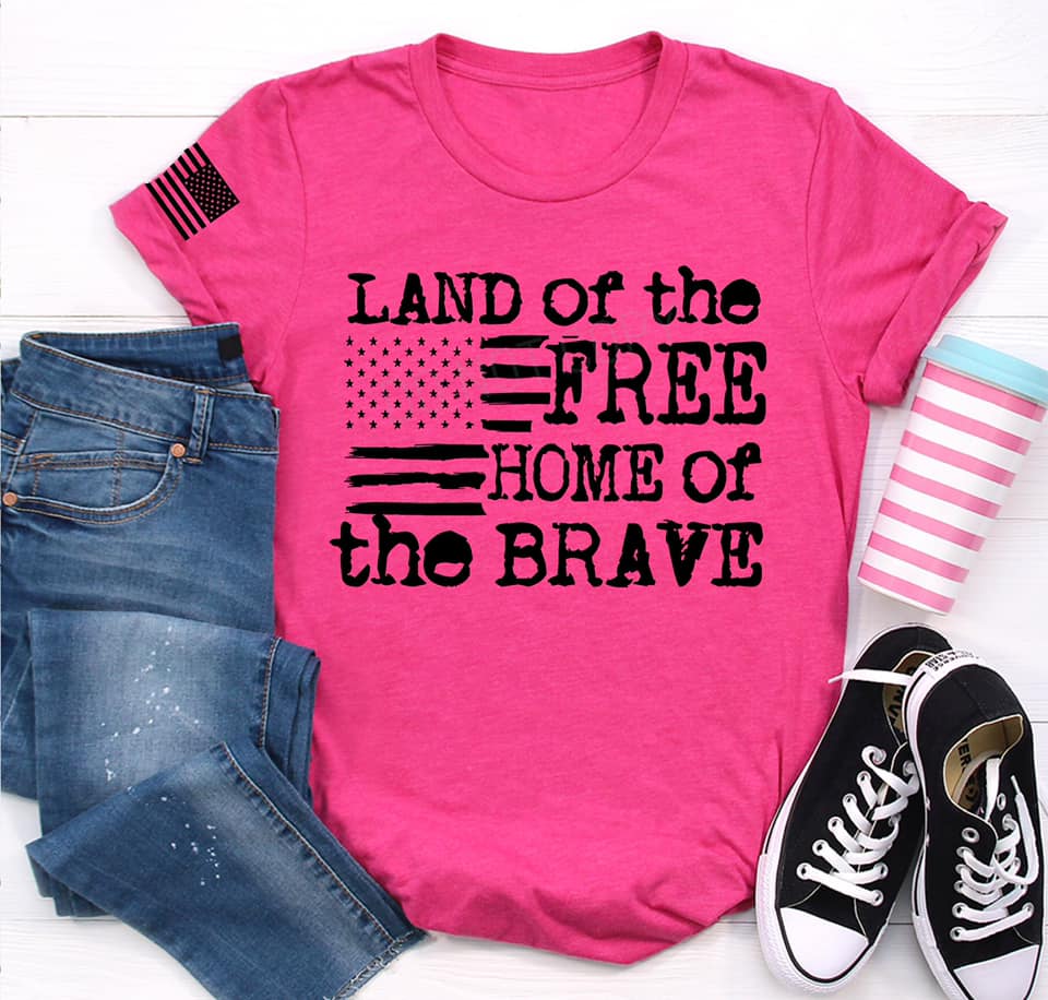 Land of the free home of the brave