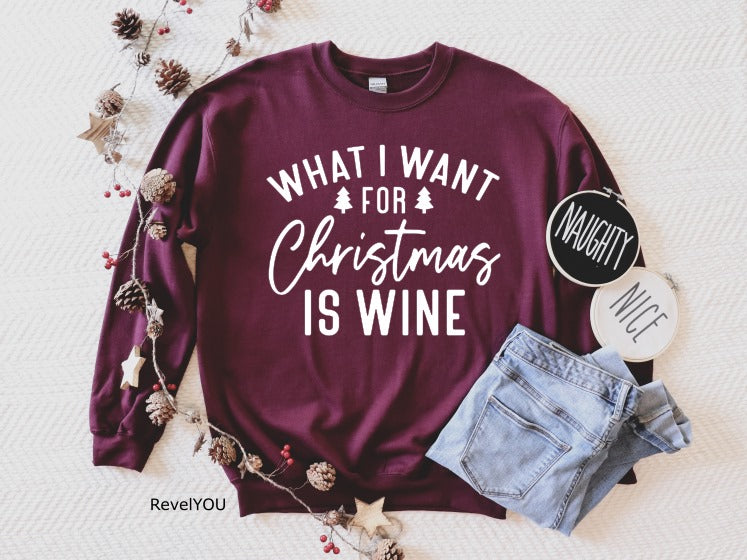 What I want for Christmas is wine