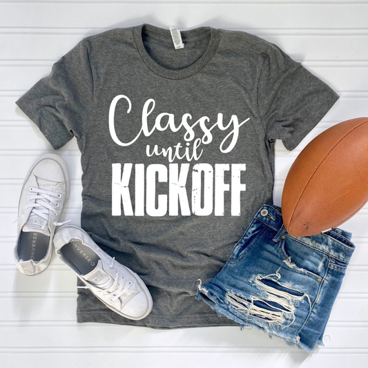 Classy until kickoff