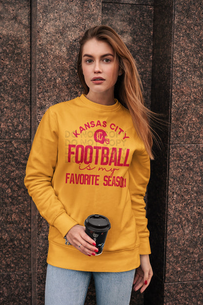 Kansas City football is my favorite season - red