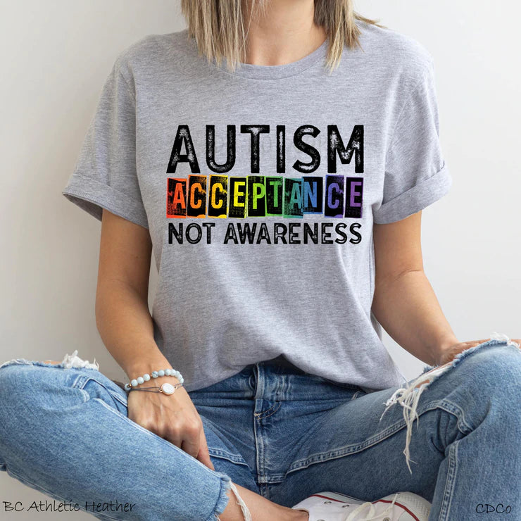 Autism acceptance not awareness