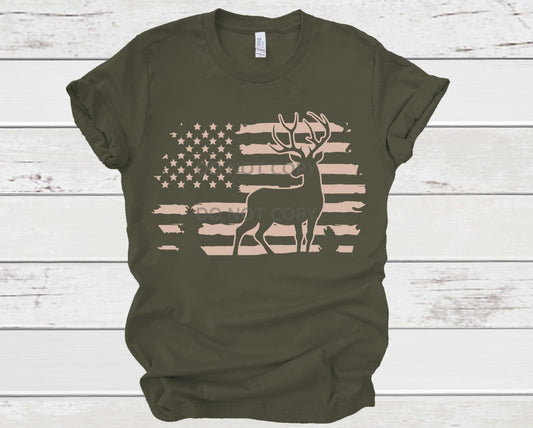 Deer - flag