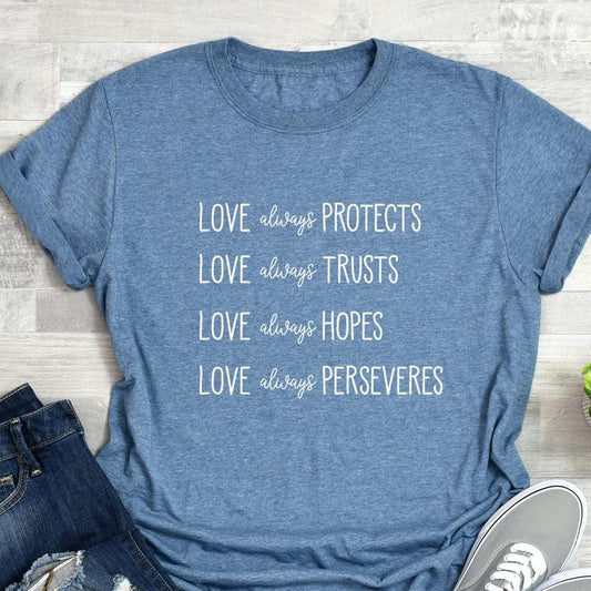 Love always protects