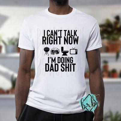 I can't right now