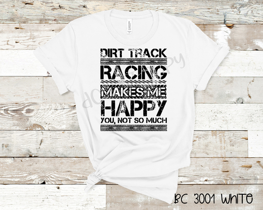 Dirt tracking racing makes me happy