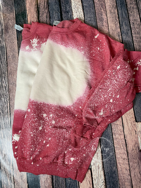 Gildan Heather Sport Scarlet Sweatshirt - Ready to Ship