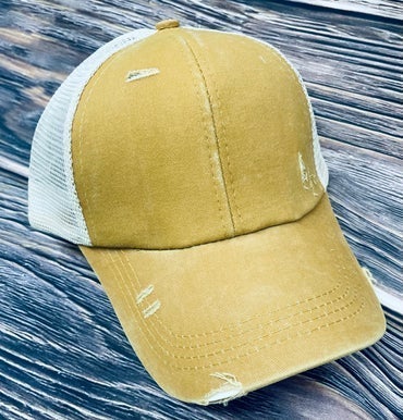 Goat Show Life - Distressed Hat