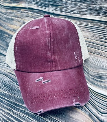 Barn Hair don't care - Distressed Hat