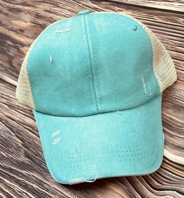 Baseball Mom - Distressed Hat