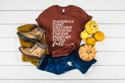 Pumpkins cider hayrides