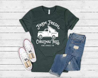 Farm fresh Christmas trees