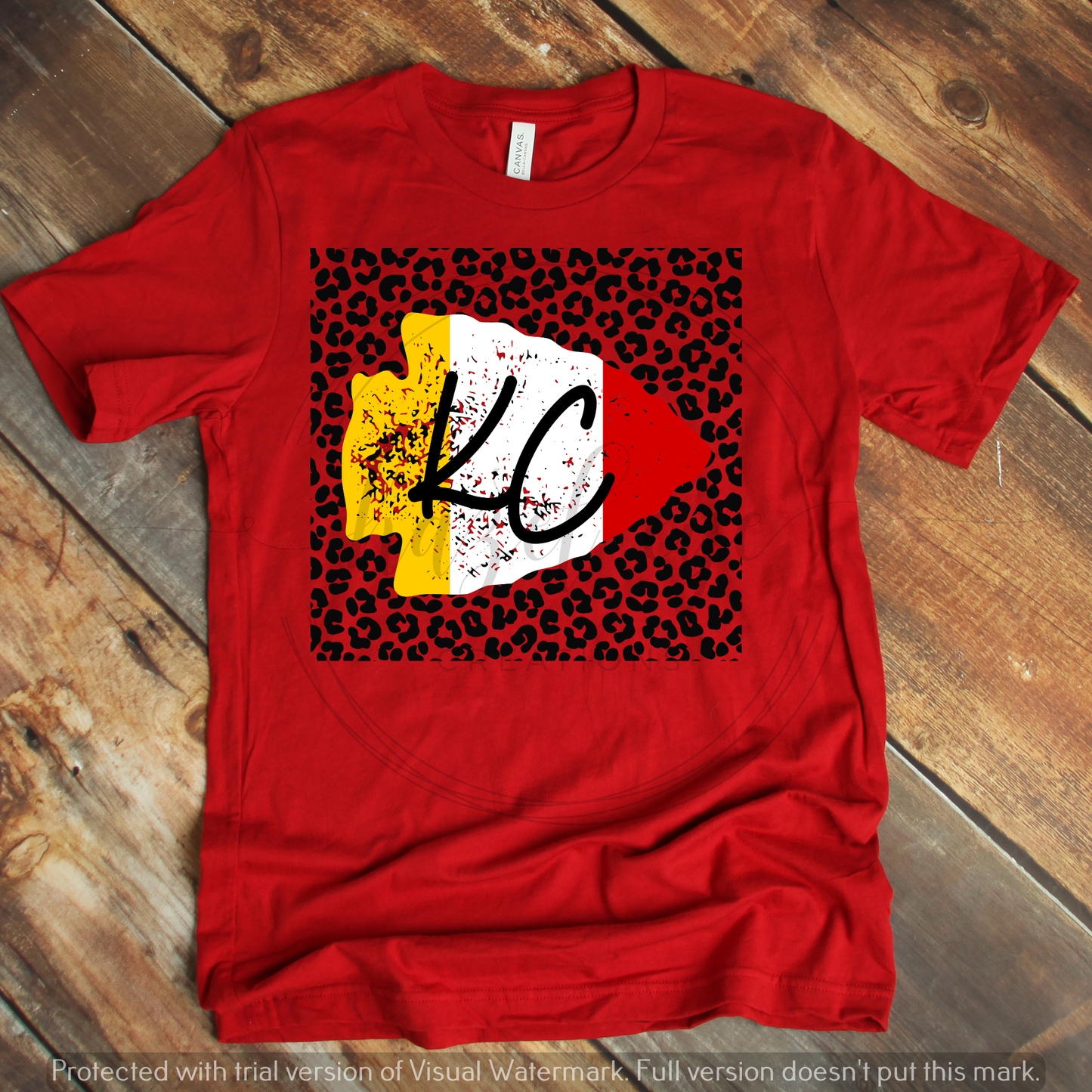 Kansas City leopard tri color