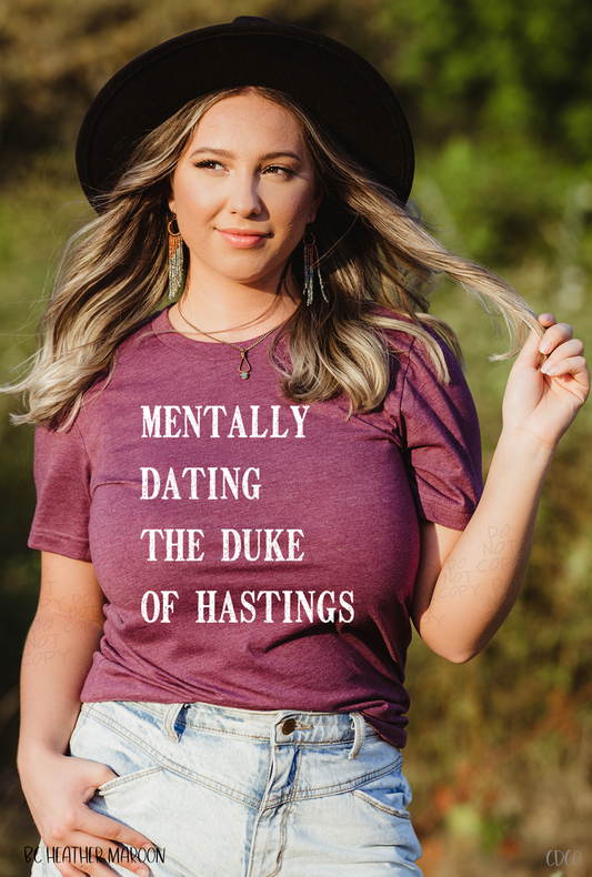 Mentally dating the duke of hastings