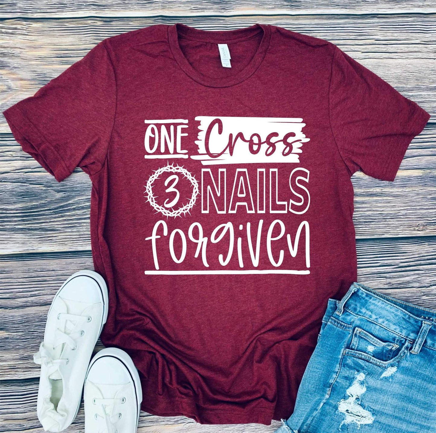 One Cross, 3 Nails, Forgiven