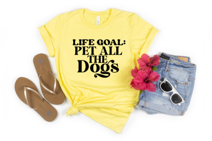 Life goal pet all the dogs