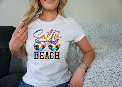 Salty beach