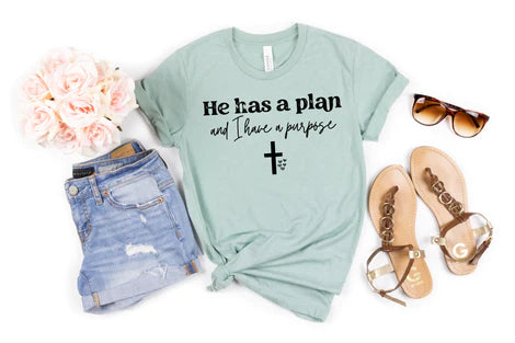 He has a plan