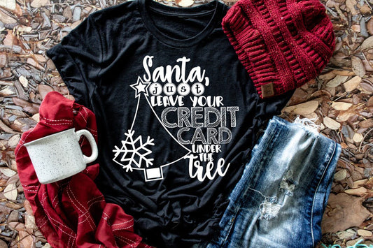 Santa just leave your credit card under the tree