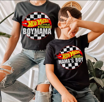 Hot mess boy mama