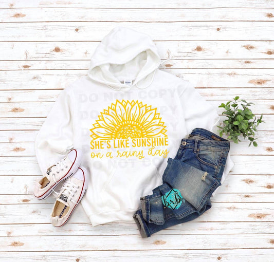 She's like sunshine on a rainy day