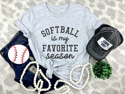 Softball is my favorite season