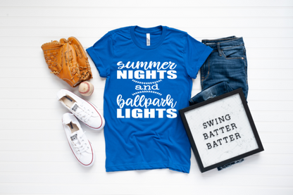 Summer nights and ballpark lights