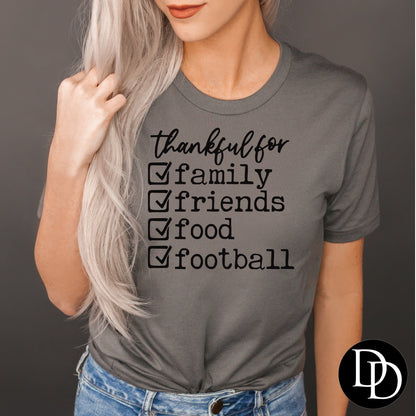 Thankful for football