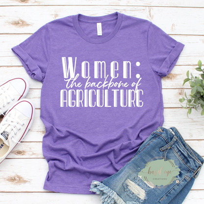 Women:  the backbone of agriculture