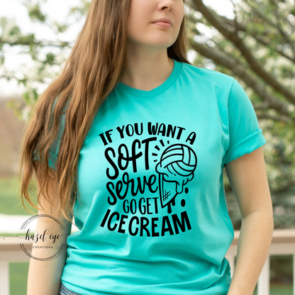 If you want a soft serve