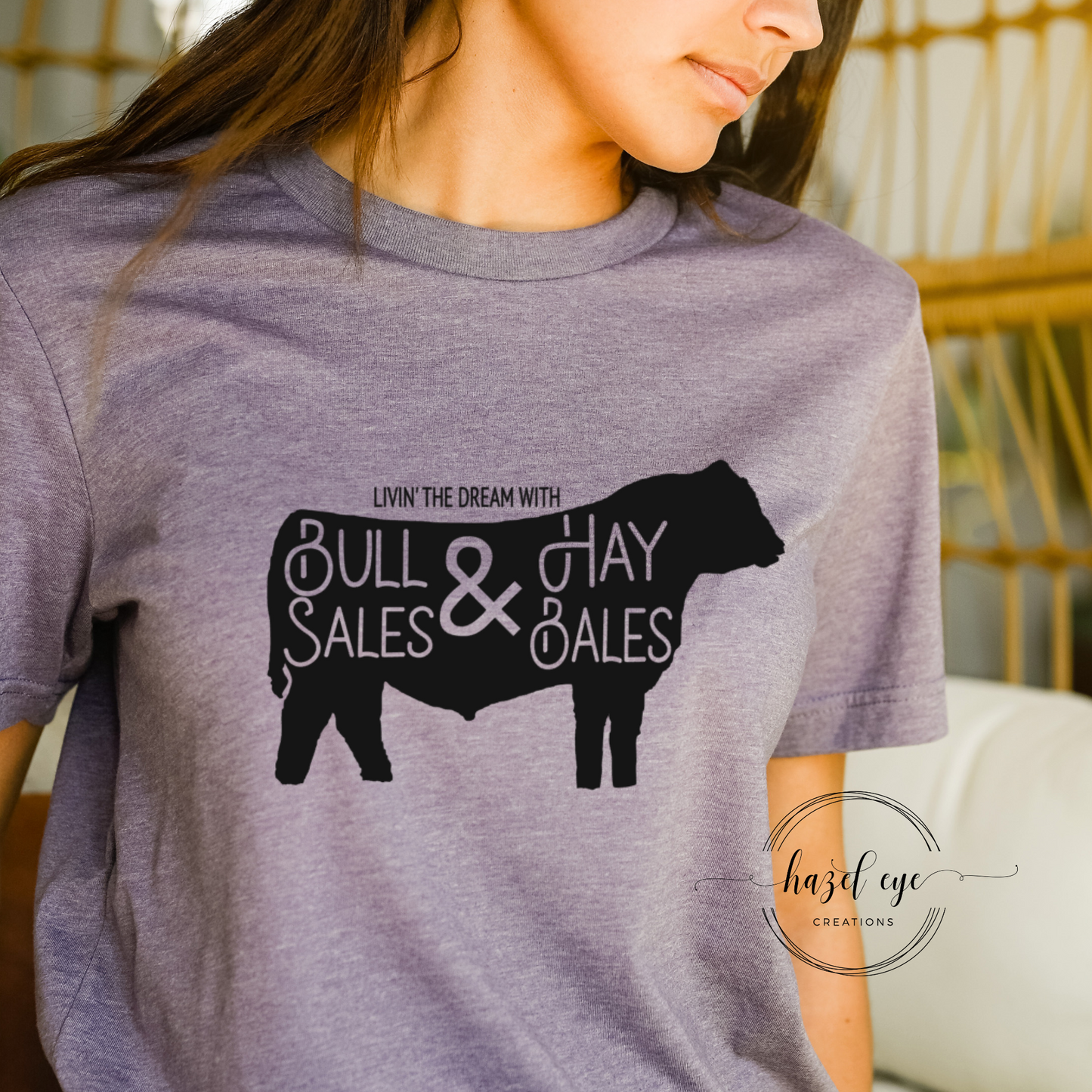 Bull sales & hay bales
