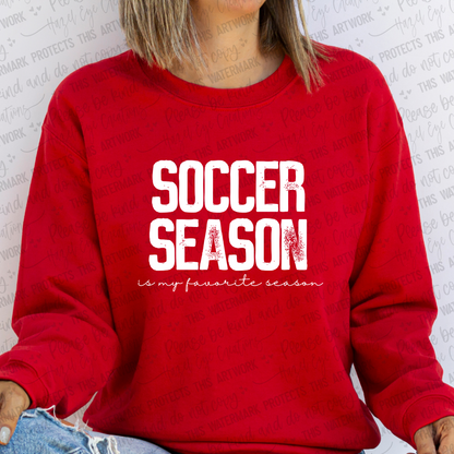 Soccer season is my favorite season