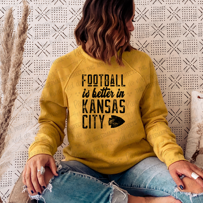 Football is better in Kansas City - Black
