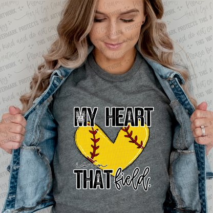 My heart is on that field