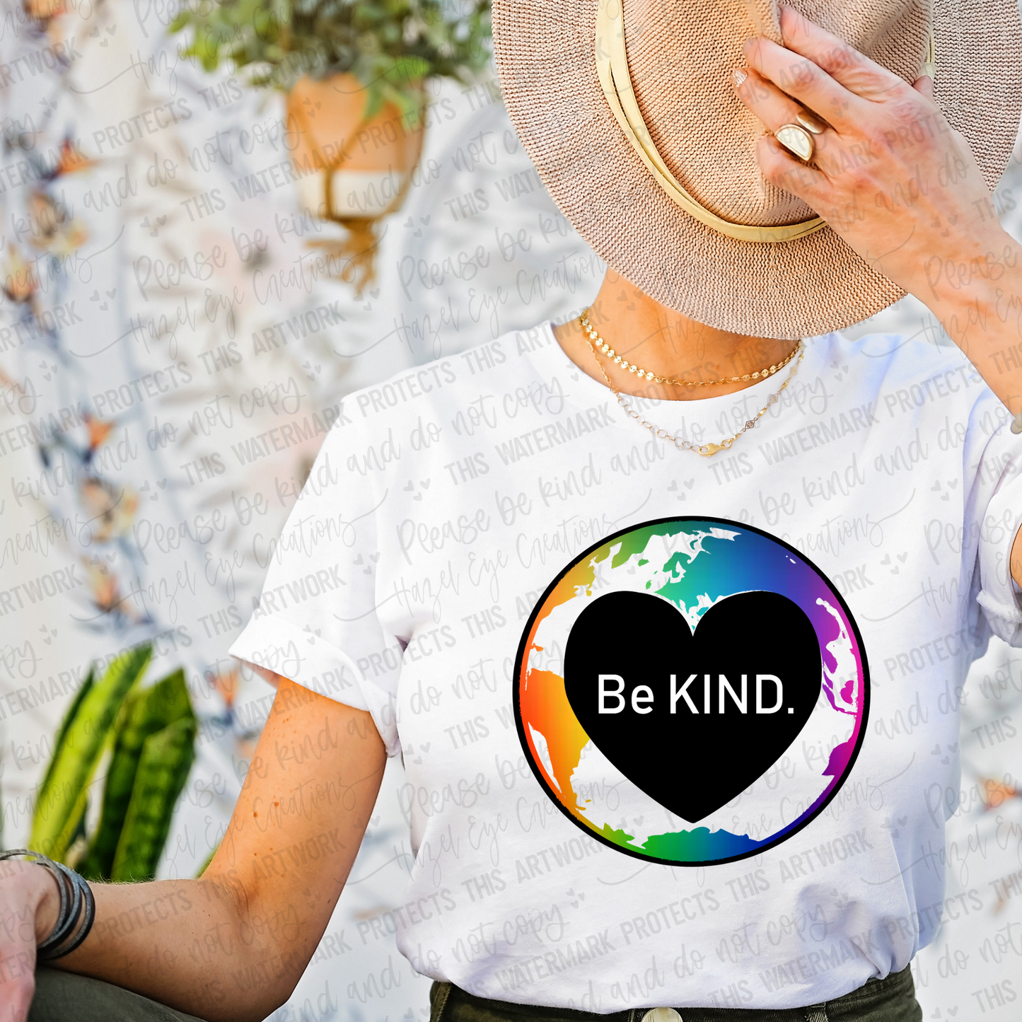 Be kind globe