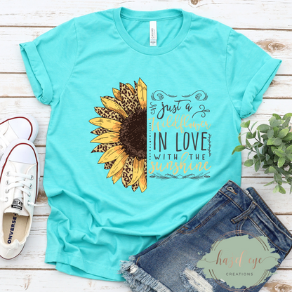 Just a wildflower in love with the sunshine