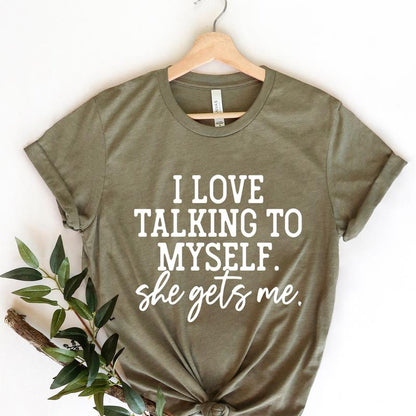 I love talking to myself