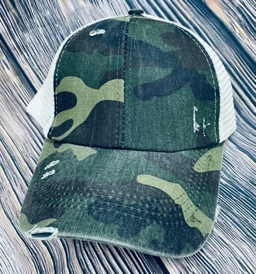 Be the Light - Distressed Hat