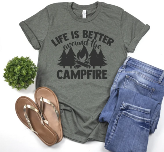 Life is better around the campfire