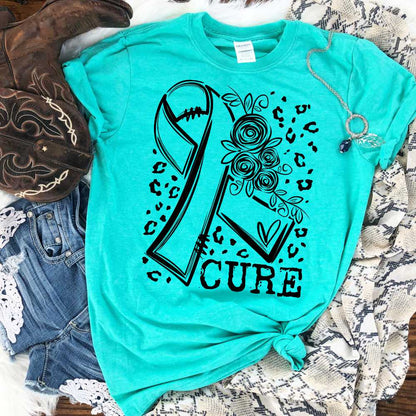 Cure leopard ribbon