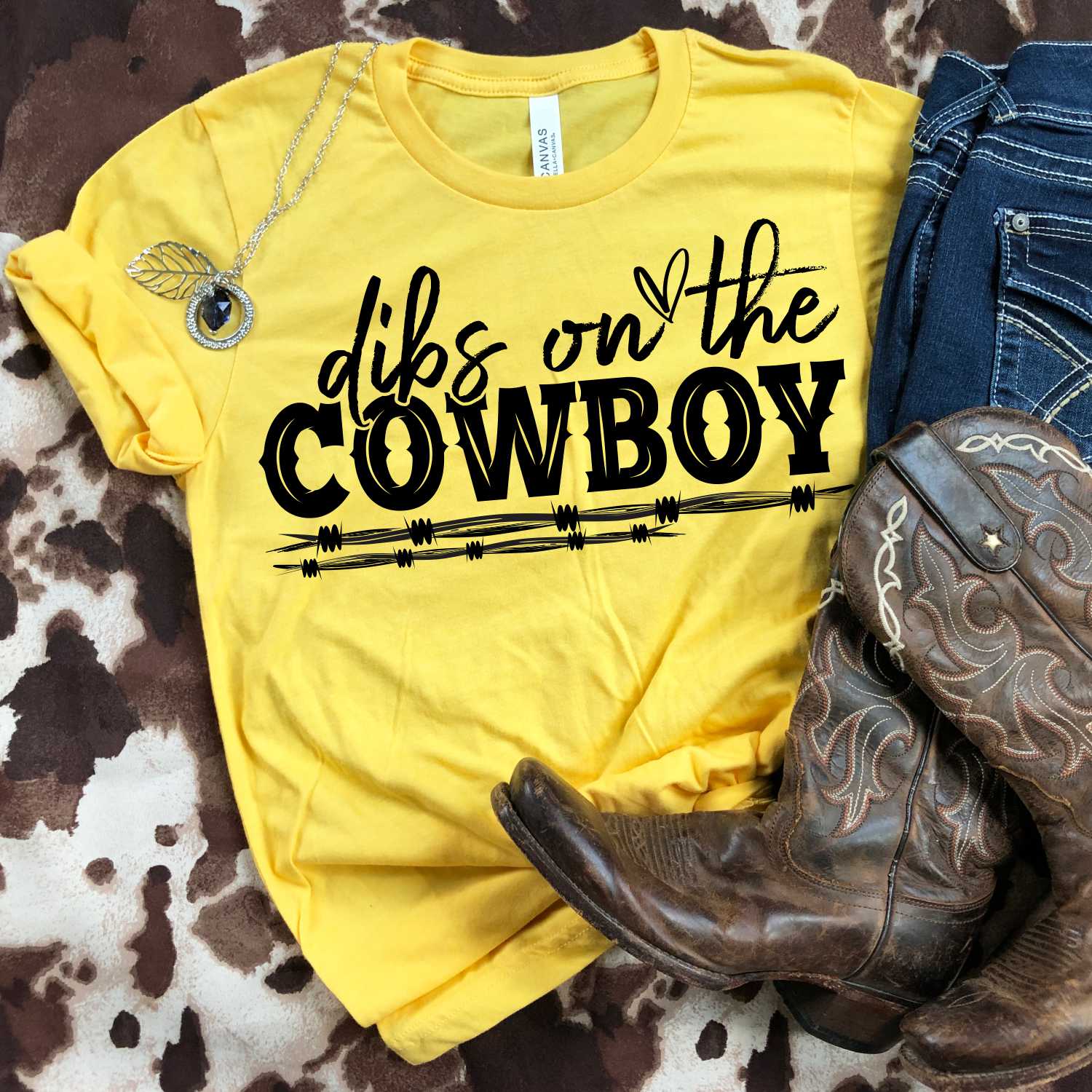 Krazybling Dibs on The Cowboy Tee