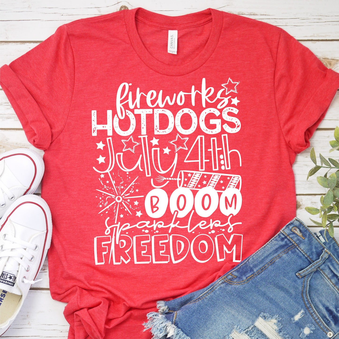 Fireworks hotdogs