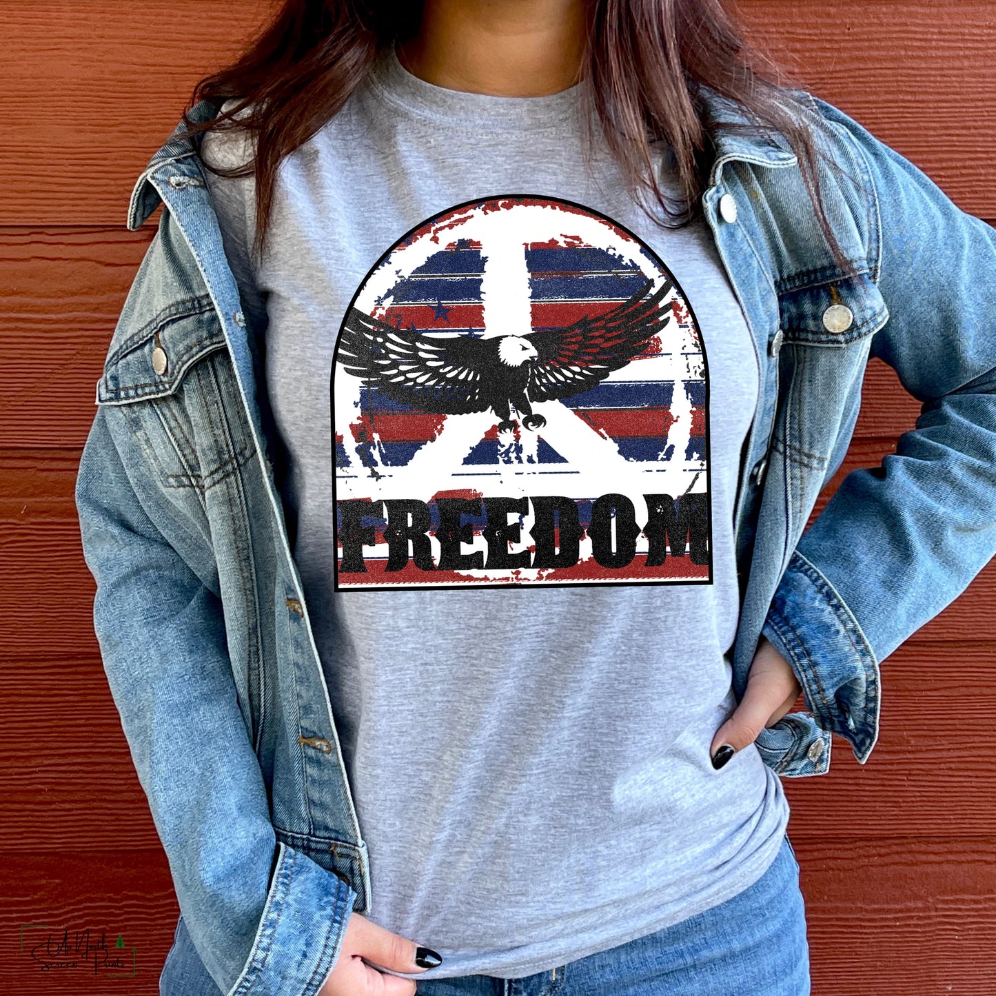 Freedom eagle peace