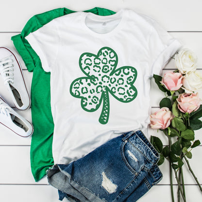 Shamrock leopard green